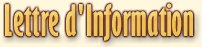 Lettre d'information