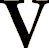 V